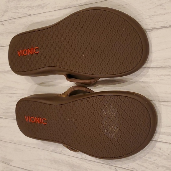 Vionic | Tide Flip Flop | Bronze | Sz 10 - Picture 12 of 14